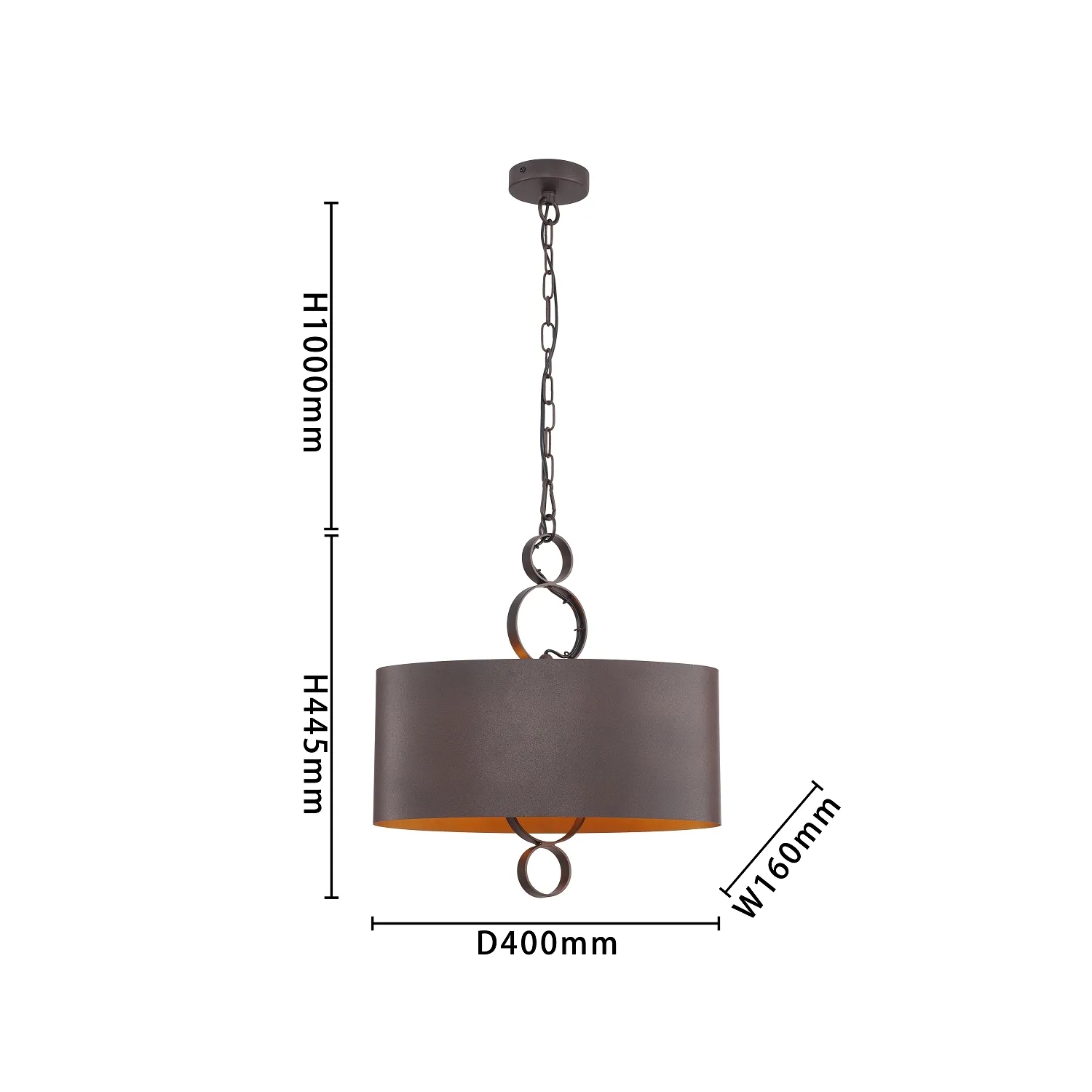 Подвесные люстры Favourite 4007-2P Ferrous