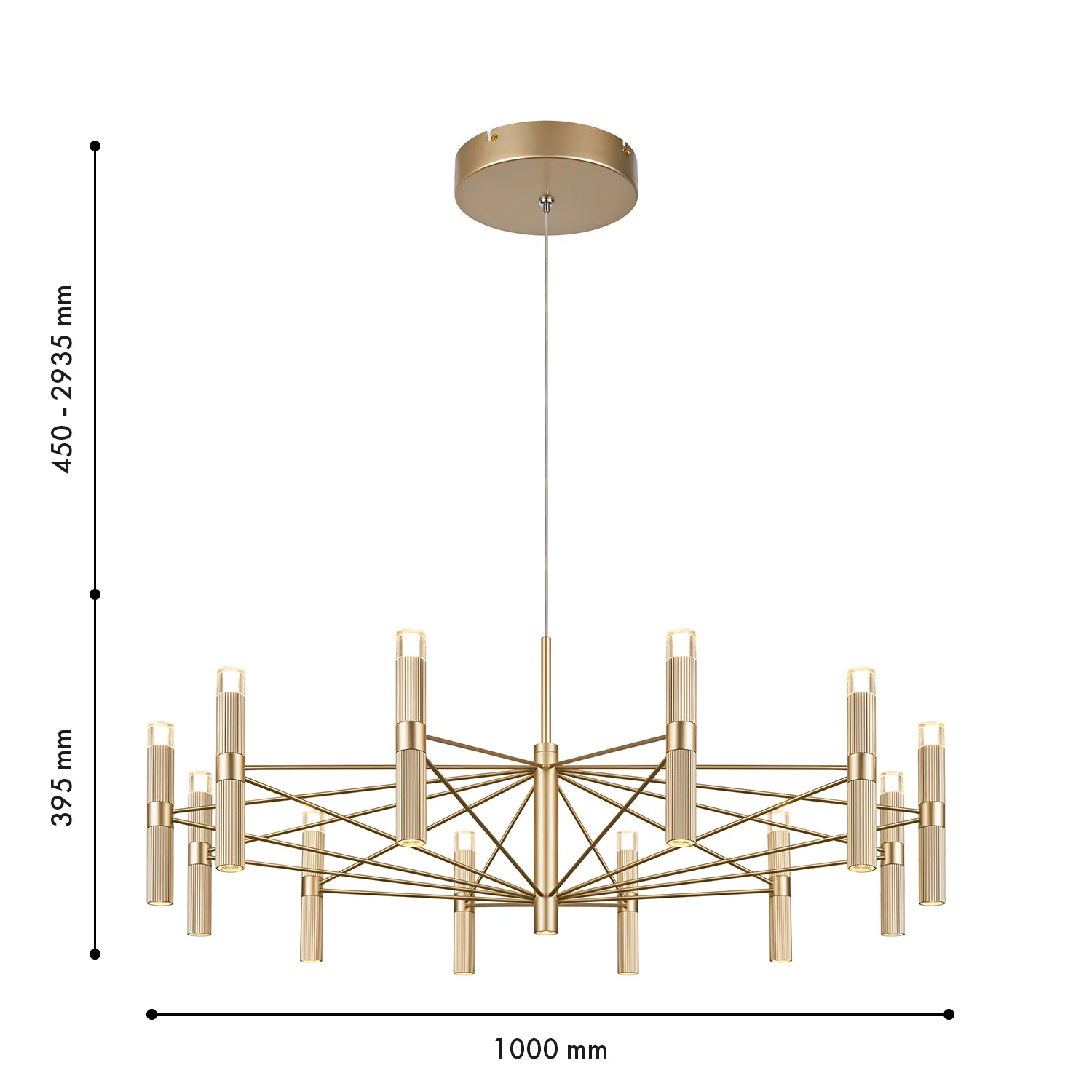 Подвесные люстры Favourite 4759-12P Blick