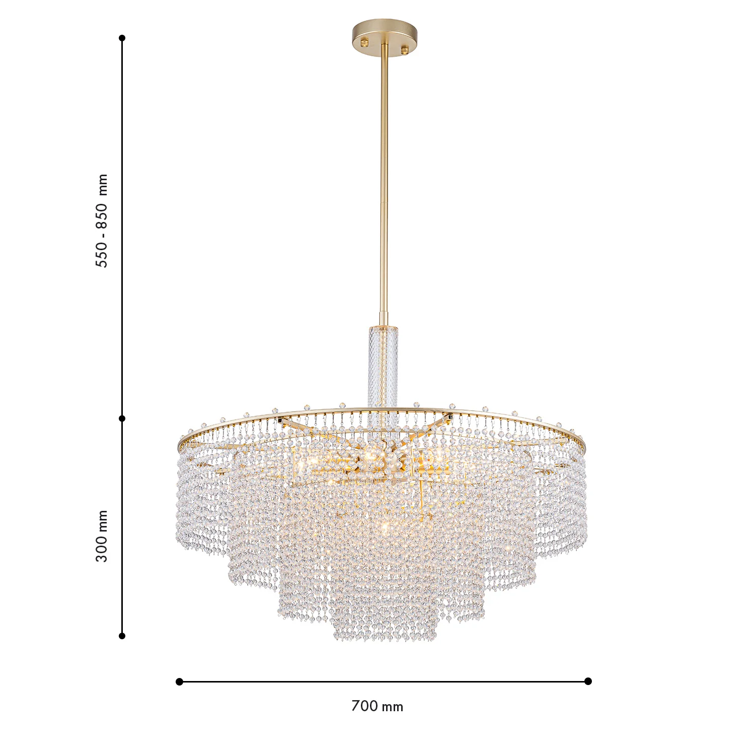 Подвесные люстры Favourite 4762-9P Fringe