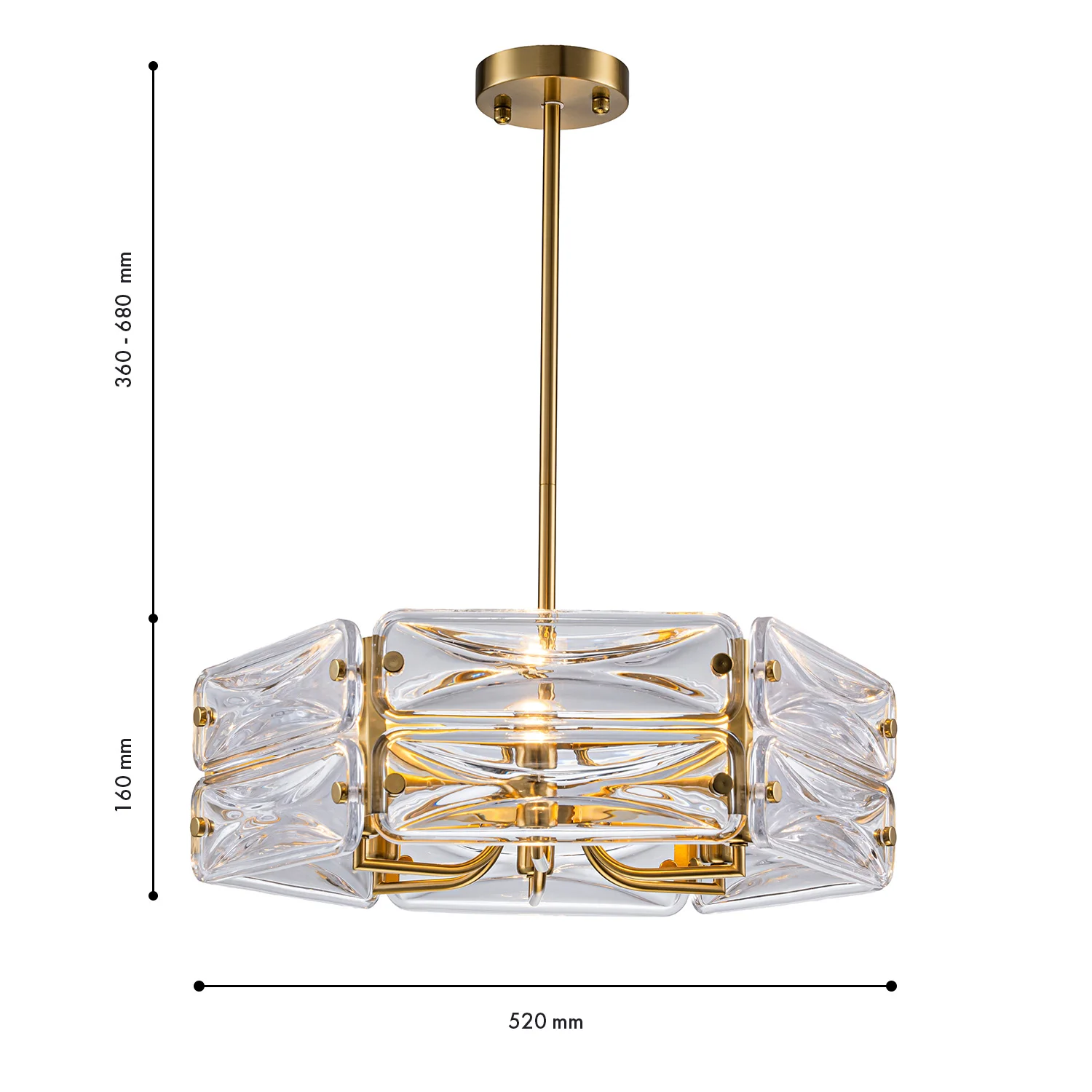 Подвесные люстры Favourite 4764-6P Glacies