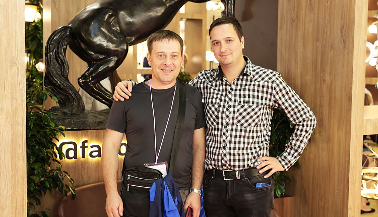 Интерлайт 2019. Фотозона Favourite. Гости