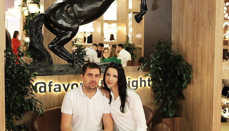 Интерлайт 2019. Фотозона Favourite. Гости