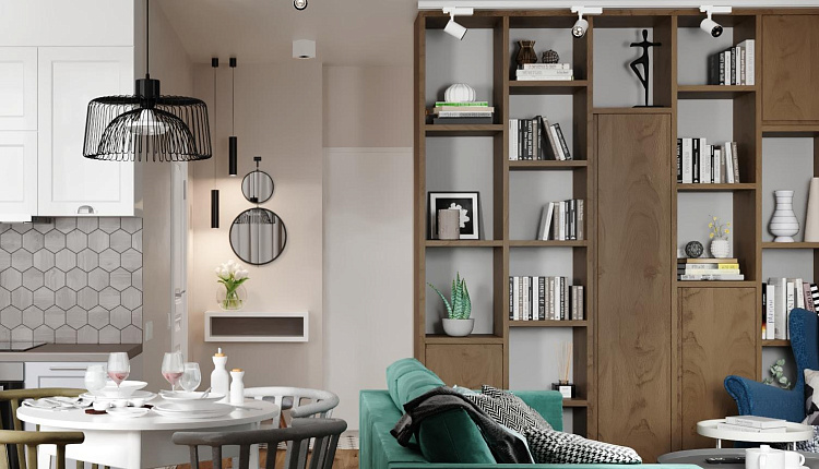 Проект кухни-гостиной EASY LOFT Проект кухни-гостиной EASY LOFT