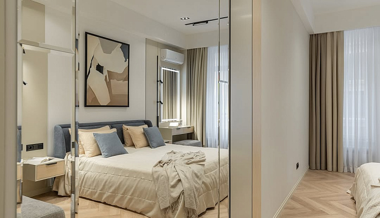 Светильники Favourite в проекте мастер-спальни от RITM METR  Светильники Favourite в проекте мастер-спальни от RITM METR