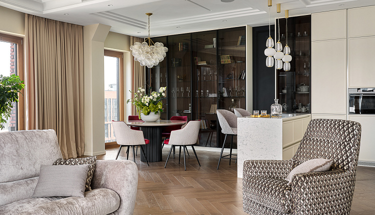 Современная классика со смыслом в интерьере от Николая Николаева 