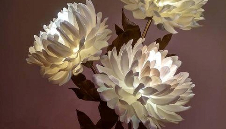 Цветочные светильники