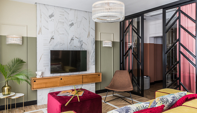 Проект яркой квартиры Проект яркой квартиры