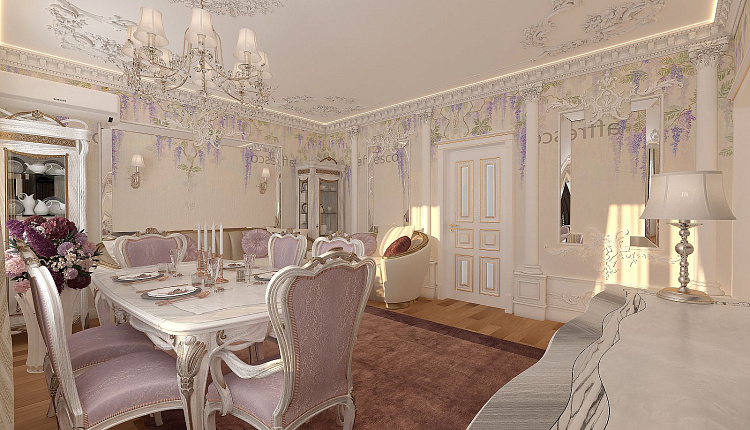 Проект гостиной от Ирины Курвичевой