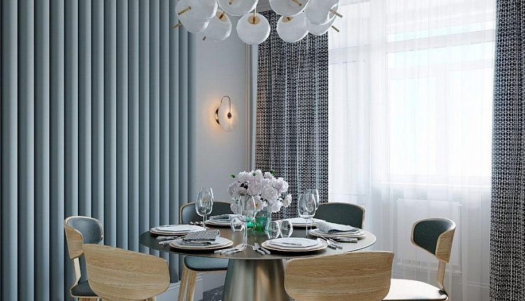 Проект многофункциональная кухня от дизайн-студии Анны Михеевой Проект многофункциональная кухня от дизайн-студии Анны Михеевой