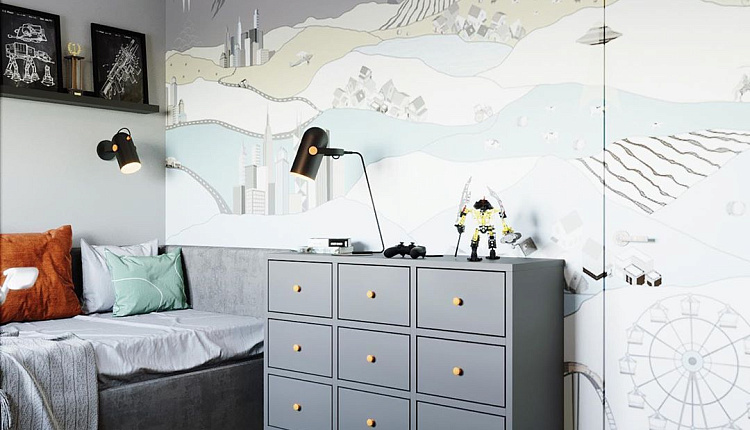 ПРОЕКТ ДЕТСКОЙ ДЛЯ МАЛЬЧИКА