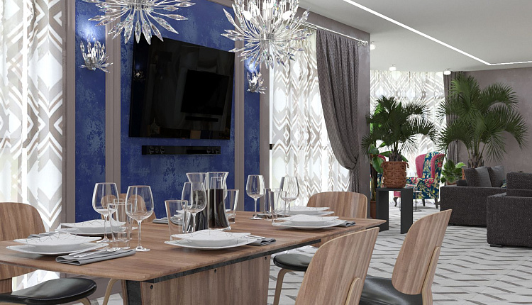 Дом у бассейна