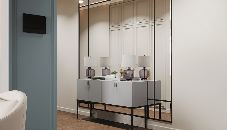 Проект дизайнера Инги Маковецкой - квартира в неоклассическом стиле в Астане Проект дизайнера Инги Маковецкой - квартира в неоклассическом стиле в Астане