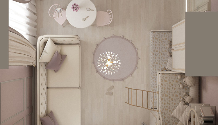 Проект детской от Юлии Комиссаровой Проект детской от Юлии Комиссаровой