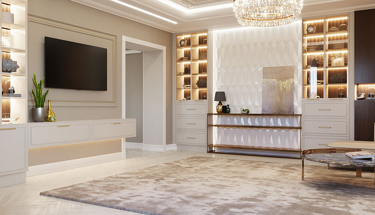 Проект гостиной Проект гостиной