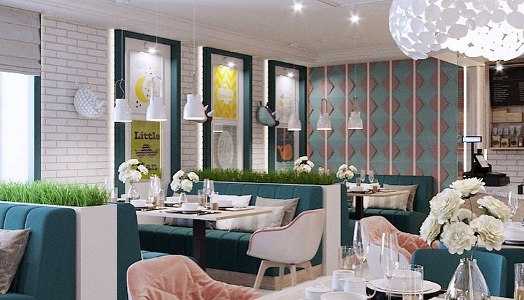 Cafe AKADEMIKA vizualization by @neo_house