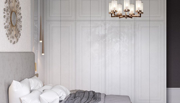 Спальня в современной классике Спальня в современной классике