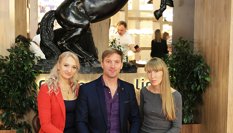 Интерлайт 2019. Фотозона Favourite. Гости