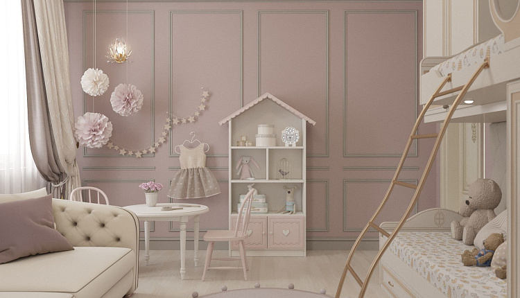 Проект детской от Юлии Комиссаровой Проект детской от Юлии Комиссаровой