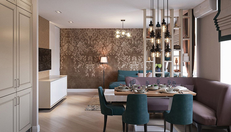 КУХНЯ В МОДНОМ ЦВЕТЕ