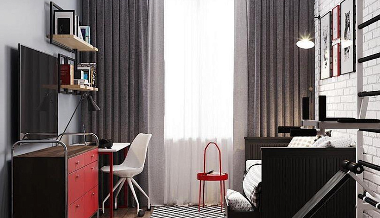 Детская комната в стиле лофт