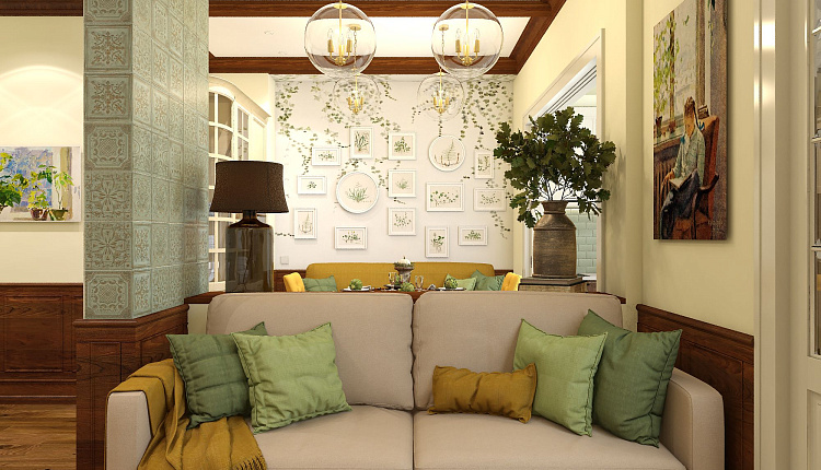 проект столовой-гостиной проект столовой-гостиной