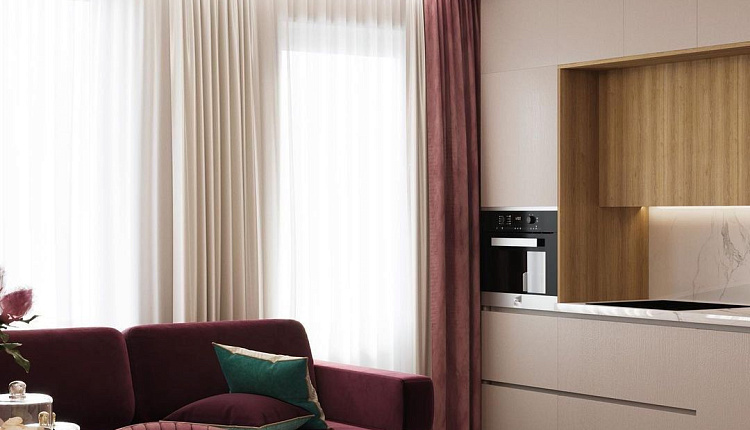 Проект кухни-гостиной от дизайнера @alinayura_v Проект кухни-гостиной от дизайнера @alinayura_v