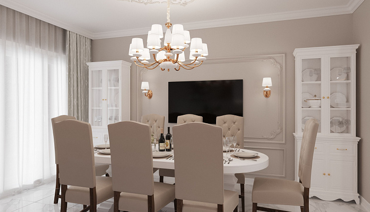 Проект кухни-гостиной Проект кухни-гостиной