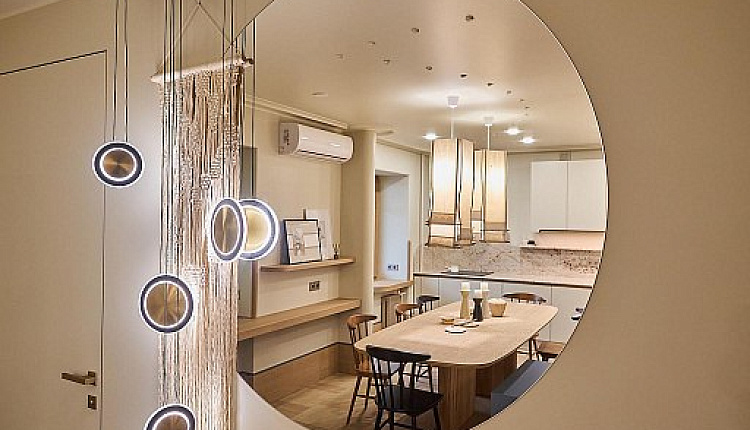 Современный интерьер с элементами национального колорита Современный интерьер с элементами национального колорита