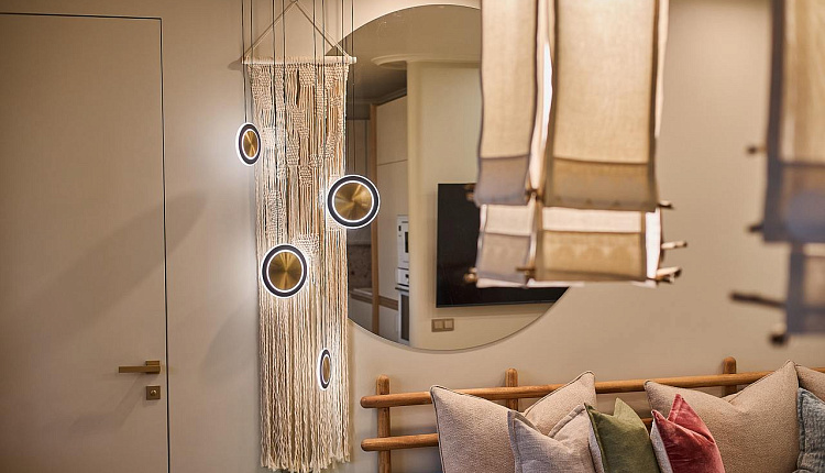 Современный интерьер с элементами национального колорита Современный интерьер с элементами национального колорита