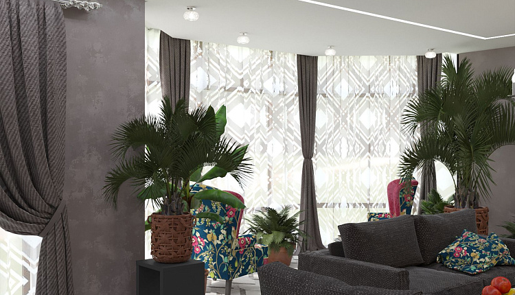 Дом у бассейна